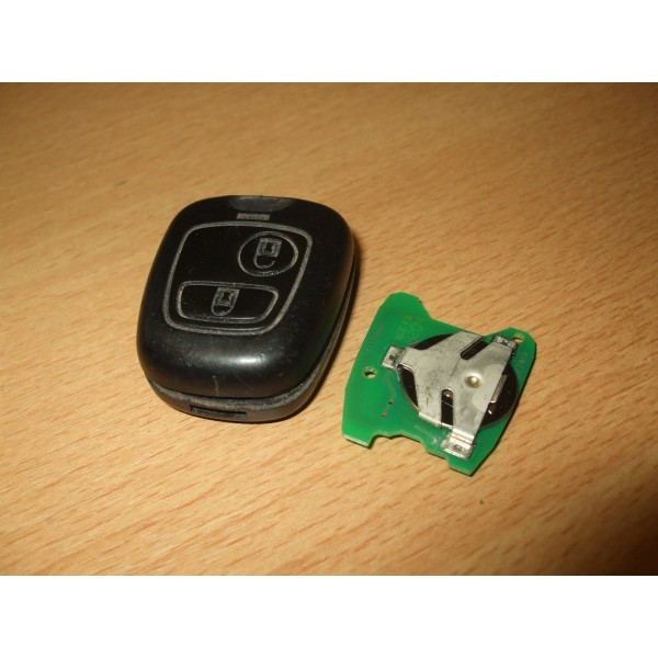 Télécommande coque de clé Peugeot 206 2 boutons ACS