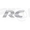 Autocollant pour Peugeot 206 type RC Chrome