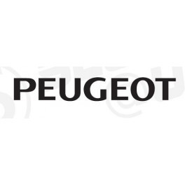 Autocollant Peugeot Noir