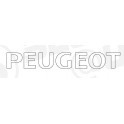 Autocollant Peugeot Blanc