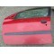 Porte avant gauche rouge pour Peugeot 206 5p