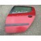 Porte arrière gauche rouge pour Peugeot 206 5p