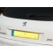 Baguette de coffre blanche pour Peugeot 206 ph2