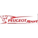 Autocollant  Peugeot sport Rouge