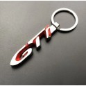 Porte clés metal modele : GTi rouge