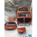 Console centrale + cendrier orange tangerine pour Peugeot 206