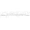 Autocollant site cclovers blanc 500mm pour Peugeot 206