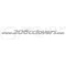 Autocollant site cclovers chrome 500mm pour Peugeot 206